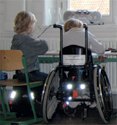 Rollstuhl erfahren