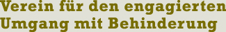 Verein fuer den engagierten Umgang mit Behinderung