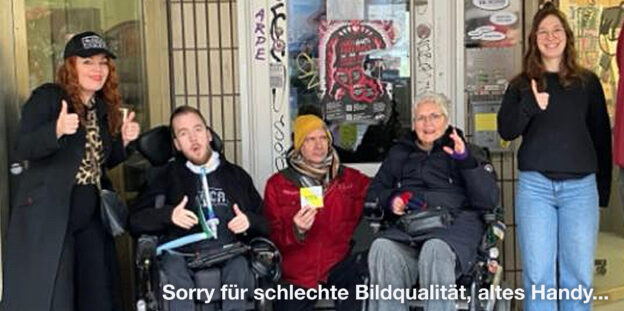 Ana Amil, Oscar Whyman, Chrisdian Wittenburg, Elke Jarm und die nette Frau vom Raum für Illustration